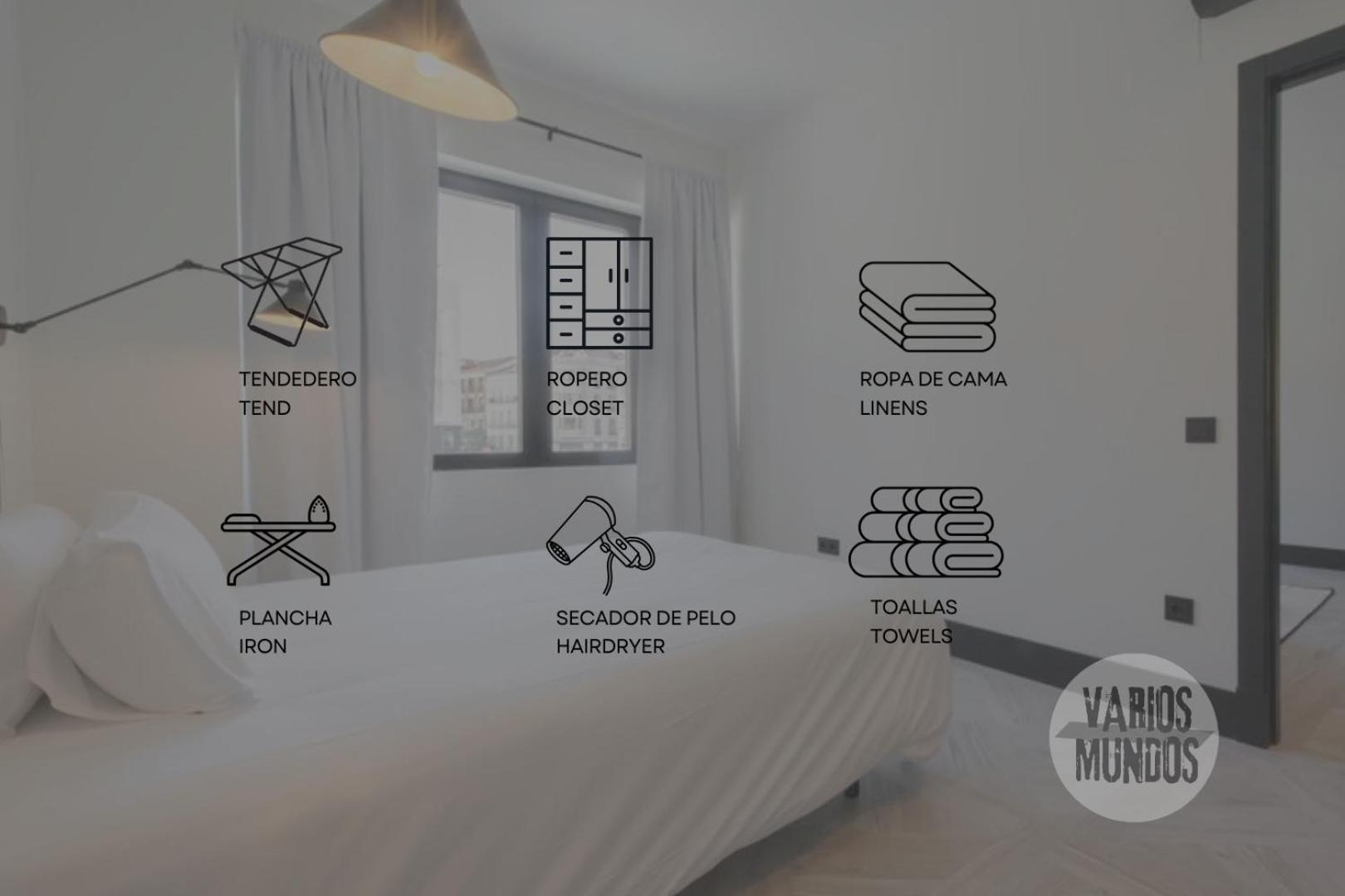Bright Apt Para 4Pax En Gran Via-Plaza De Carmen E2 มาดริด ภายนอก รูปภาพ