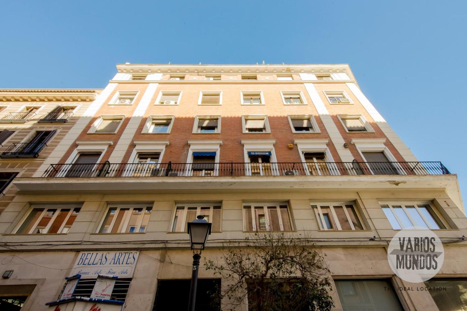 Bright Apt Para 4Pax En Gran Via-Plaza De Carmen E2 มาดริด ภายนอก รูปภาพ