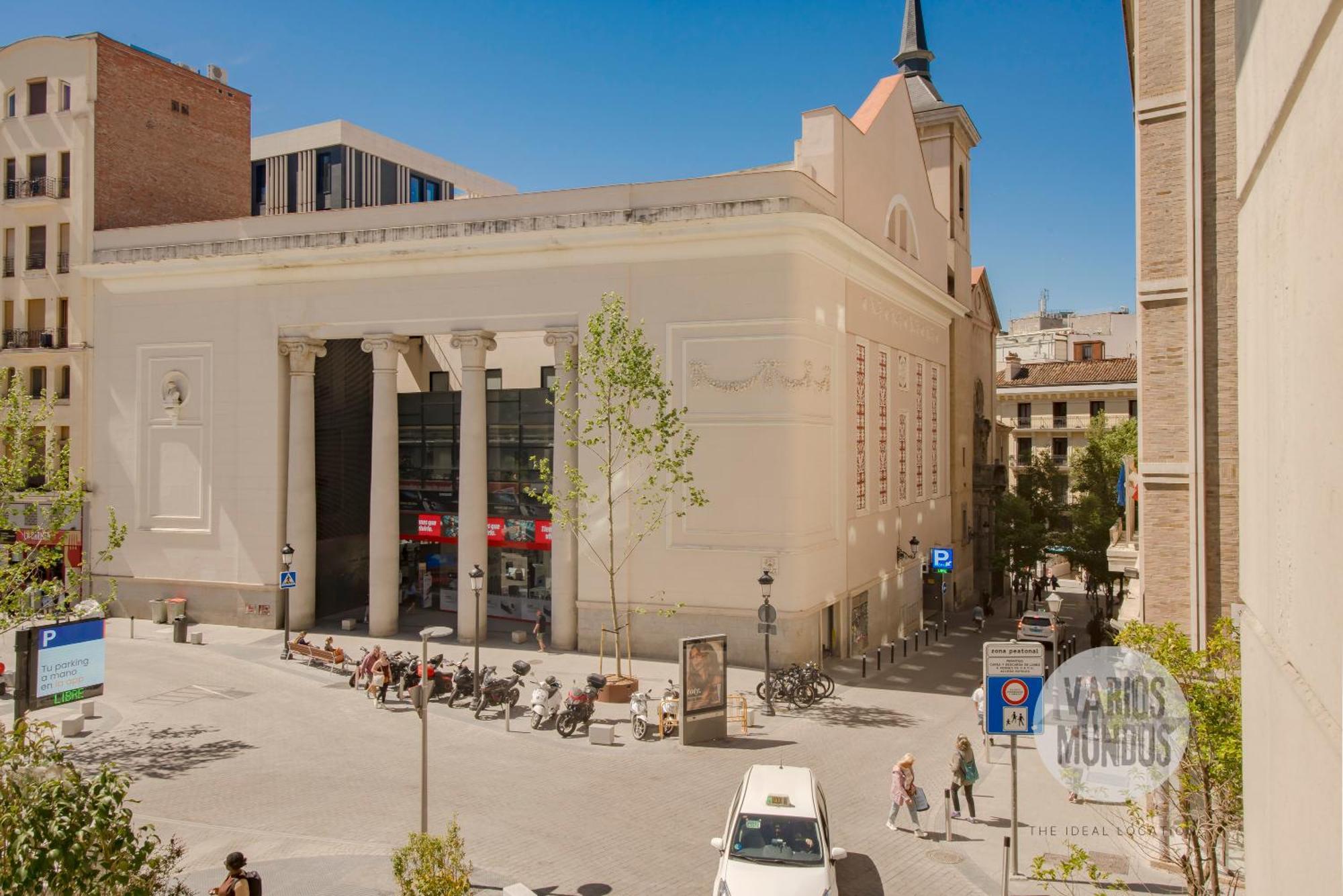 Bright Apt Para 4Pax En Gran Via-Plaza De Carmen E2 มาดริด ภายนอก รูปภาพ